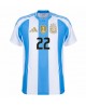 Günstige Argentinien Lautaro Martinez #22 Heimtrikot Copa America 2024 Kurzarm